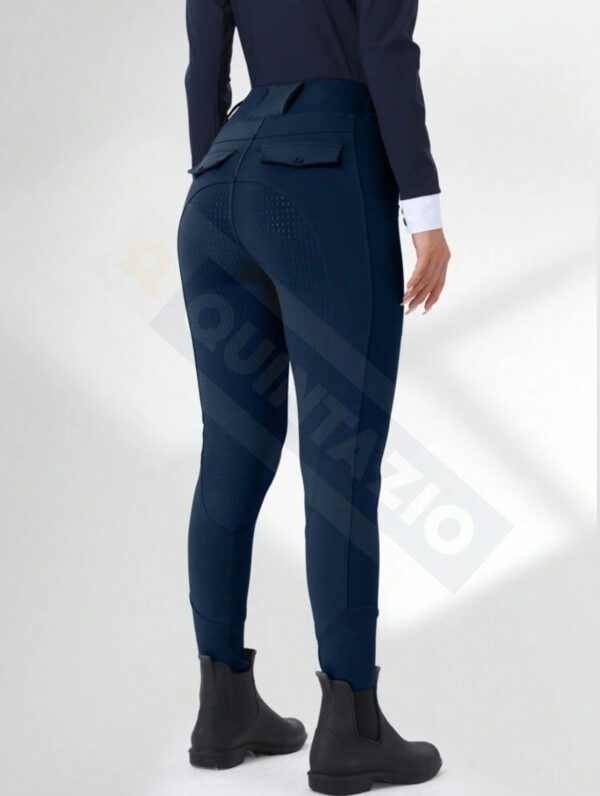 Ladies Color Silicon Grip Breeches - Image 6