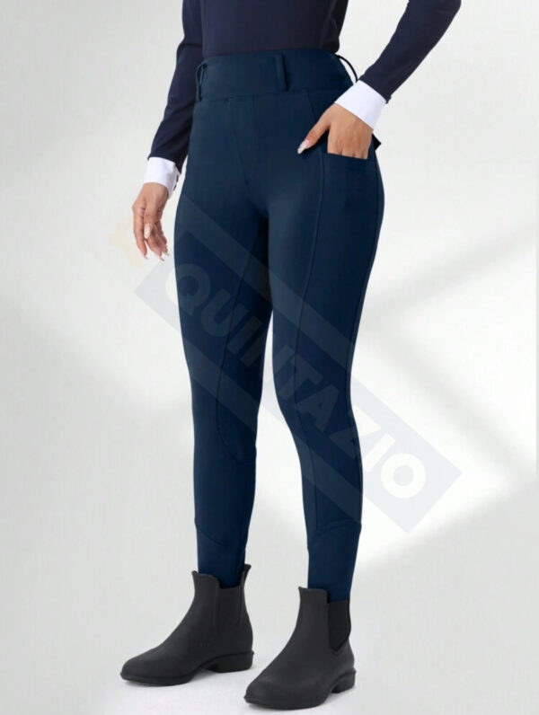 Ladies Color Silicon Grip Breeches - Image 5